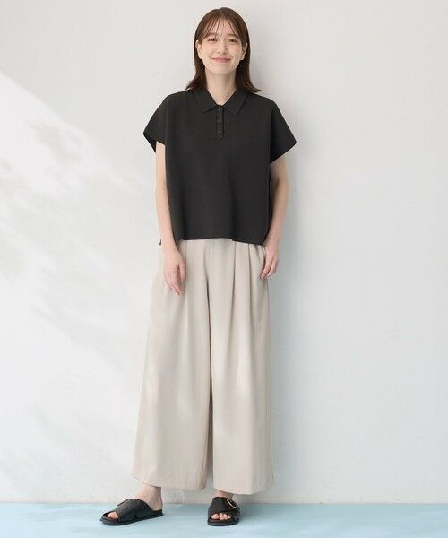 ANY / エニィ ニット・セーター | ミラノリブニットポロ | 詳細23