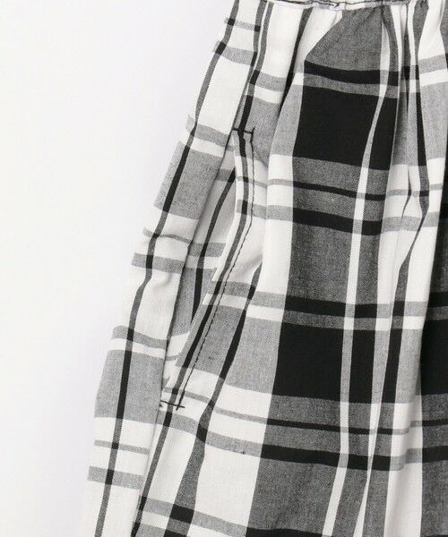 ANY / エニィ ロング・マキシ丈ワンピース | チェック ドッキングワンピース | 詳細10