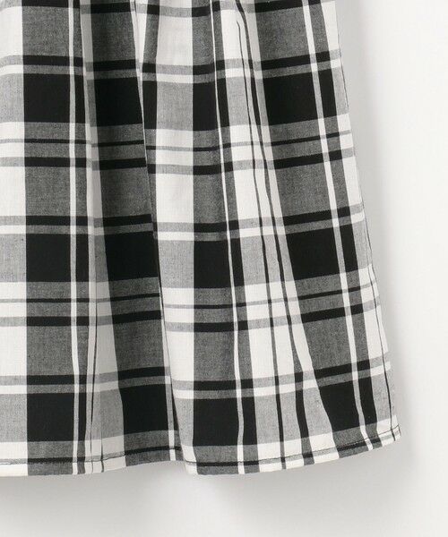 ANY / エニィ ロング・マキシ丈ワンピース | チェック ドッキングワンピース | 詳細12
