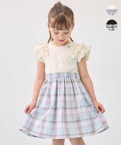 【any FAM】　フォーマル　ワンピース　120 ボレロ　入学式　ピンク　花 anyFAM 入学式 フォーマル 女の子 120 ピンク ワンピース ボレロ