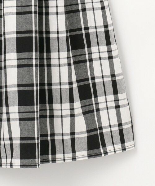 ANY / エニィ ロング・マキシ丈ワンピース | チェック ドッキングワンピース | 詳細12