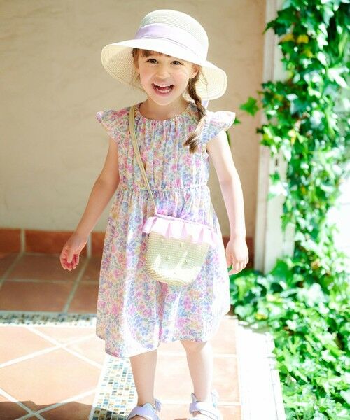 エルハルム　総柄サマーワンピース （GREEN）　完売 総柄 サマーワンピース / any FAM KIDS | ファッション通販