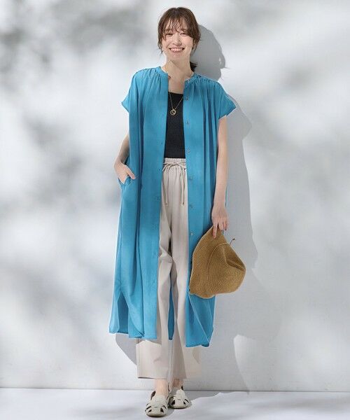 ANY / エニィ ミニ丈・ひざ丈ワンピース | スパンボイル撥水ワンピース | 詳細5