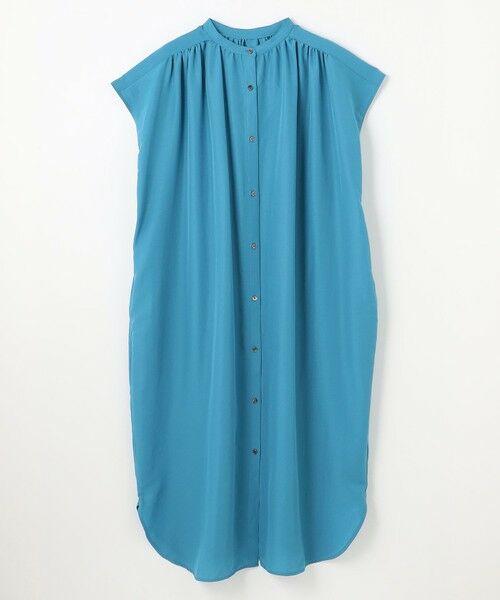 ANY / エニィ ミニ丈・ひざ丈ワンピース | 【洗濯機可/UVケア】スパンボイル撥水ワンピース | 詳細9