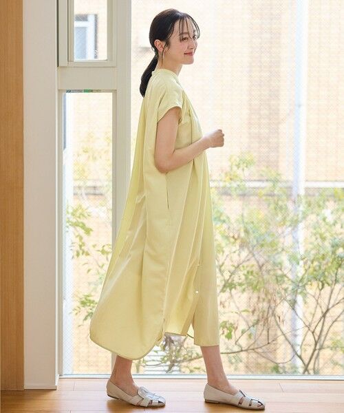 ANY / エニィ ミニ丈・ひざ丈ワンピース | 【洗濯機可/UVケア】スパンボイル撥水ワンピース | 詳細15