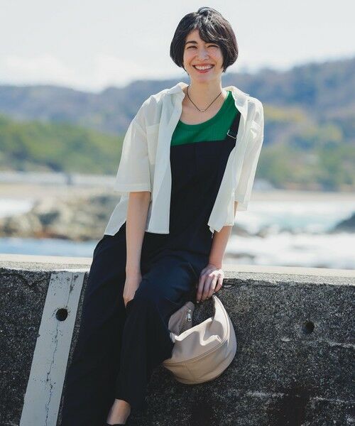 ANY / エニィ サロペット・オールインワン | イージーケアライトストレッチサロペット | 詳細1