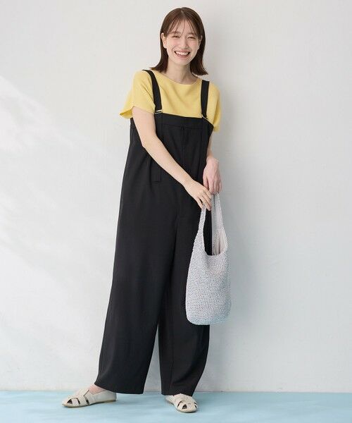 ANY / エニィ サロペット・オールインワン | イージーケアライトストレッチサロペット | 詳細2