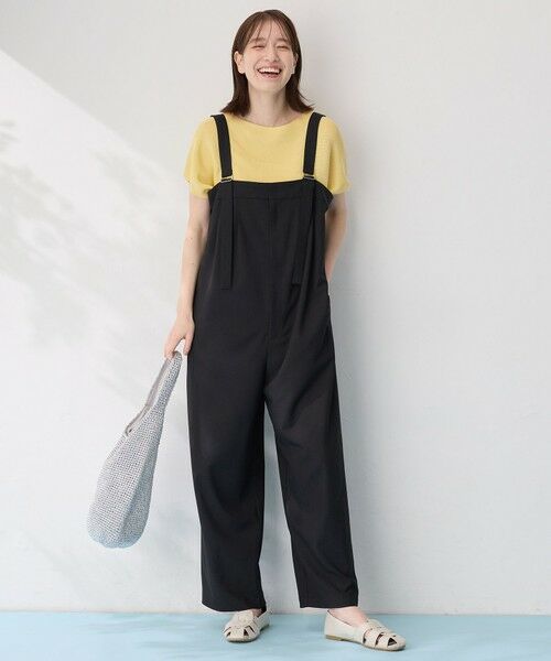 ANY / エニィ サロペット・オールインワン | イージーケアライトストレッチサロペット | 詳細3