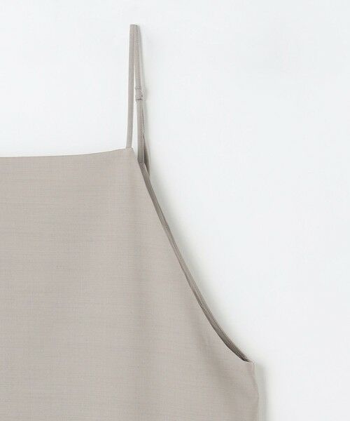 ANY / エニィ ロング・マキシ丈ワンピース | 【洗濯機可/セットアップ可/UVケア/速乾/イージーケア】サラサラテックリネンキャミソールワンピース | 詳細6