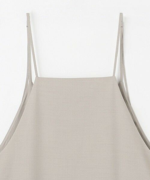 ANY / エニィ ロング・マキシ丈ワンピース | 【洗濯機可/セットアップ可/UVケア/速乾/イージーケア】サラサラテックリネンキャミソールワンピース | 詳細7