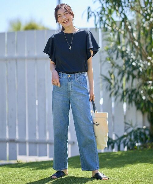 ANY / エニィ デニムパンツ | 【洗濯機可能/ストレッチ】ライトウェイトデニム | 詳細3