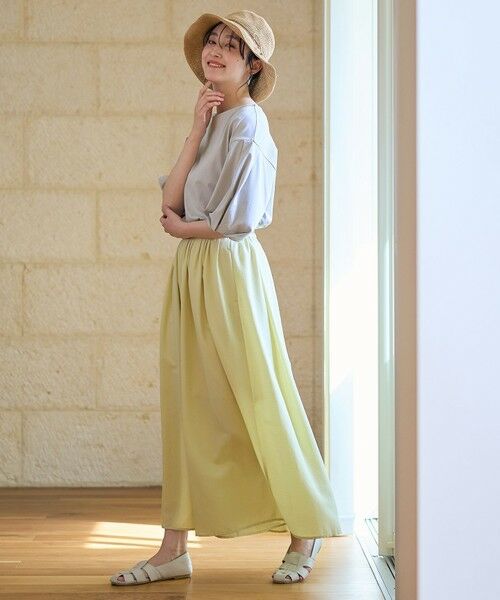 ANY / エニィ その他パンツ | 【ウエストゴム】スパンボイル撥水スカートパンツ | 詳細26