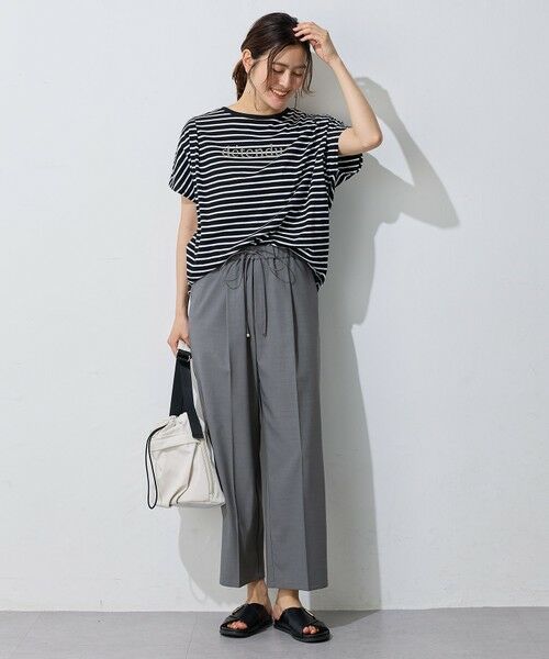 ANY / エニィ その他パンツ | 【洗濯機可/セットアップ可/UVケア/速乾/イージーケア】サラサラテックリネンパンツ | 詳細13