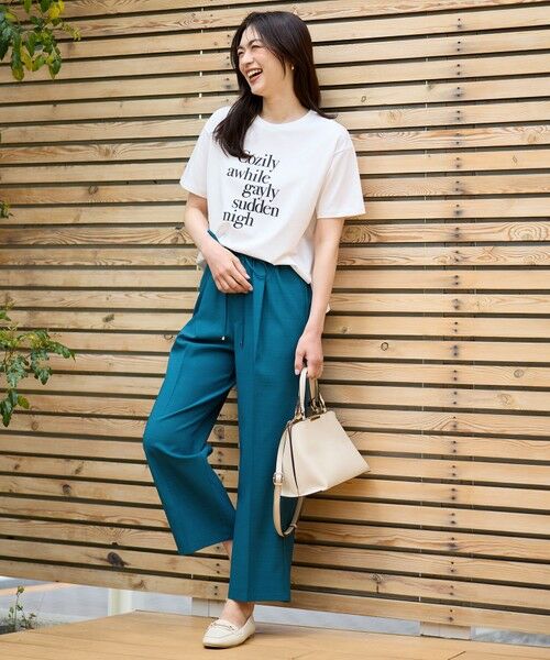 ANY / エニィ その他パンツ | 【洗濯機可/セットアップ可/UVケア/速乾/イージーケア】サラサラテックリネンパンツ | 詳細16