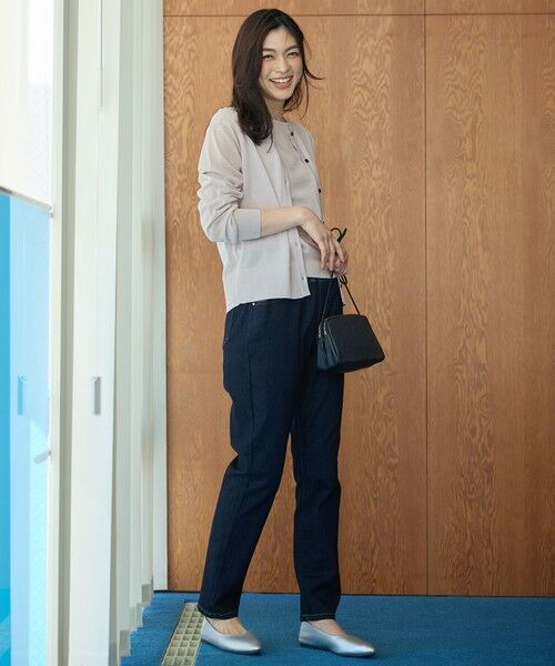 ANY / エニィ デニムパンツ | 【洗濯機可/ウエストゴム/ストレッチ】ウルトライージーデニムパンツ | 詳細18