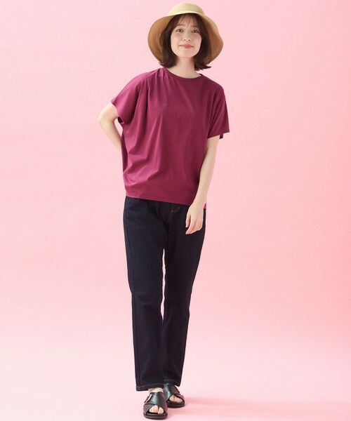 ANY / エニィ デニムパンツ | 【洗濯機可/ウエストゴム/ストレッチ】ウルトライージーデニムパンツ | 詳細21