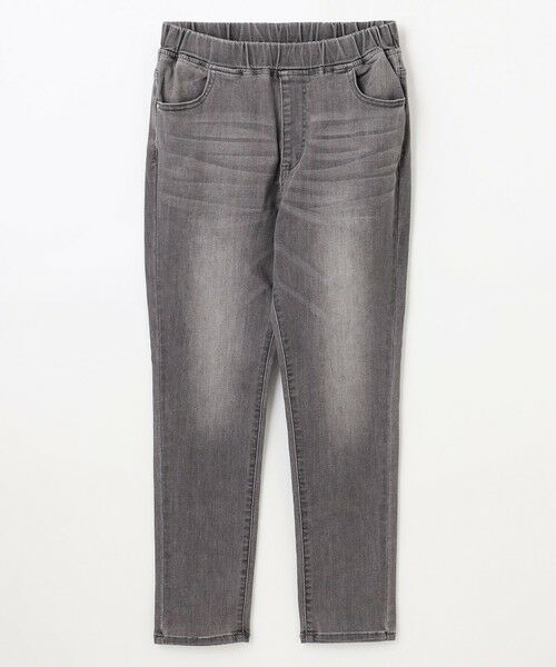 emmi デニムパンツ　新品未使用 emmi（エミ）の「【emmi atelier】カーブシルエットデニム