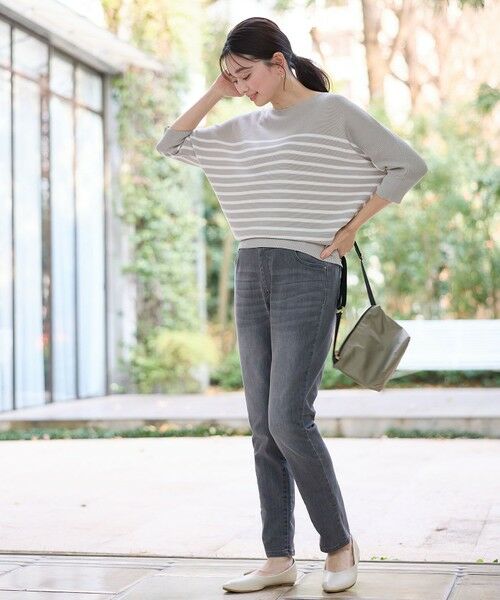 ANY / エニィ デニムパンツ | 【洗濯機可/ウエストゴム/ストレッチ】ウルトライージーデニムパンツ | 詳細25