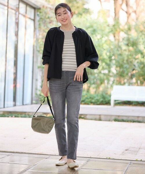 ANY / エニィ デニムパンツ | 【洗濯機可/ウエストゴム/ストレッチ】ウルトライージーデニムパンツ | 詳細26