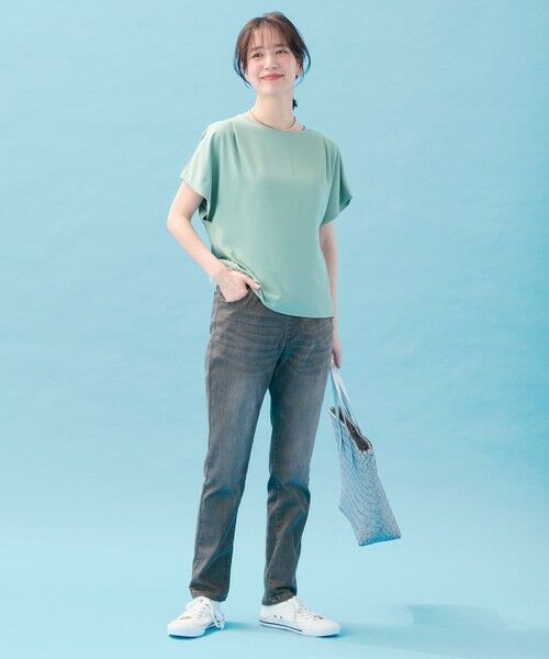 ANY / エニィ デニムパンツ | 【洗濯機可/ウエストゴム/ストレッチ】ウルトライージーデニムパンツ | 詳細29