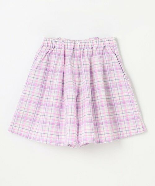 ANY / エニィ ショート・ハーフ・半端丈パンツ | チェック柄キュロット | 詳細11