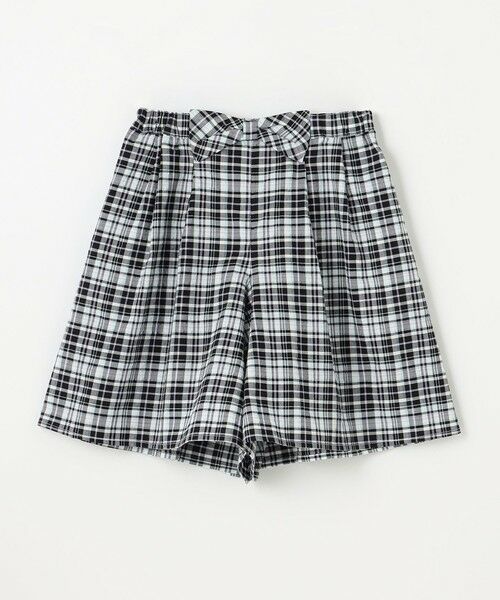 ANY / エニィ ショート・ハーフ・半端丈パンツ | チェック柄キュロット | 詳細5