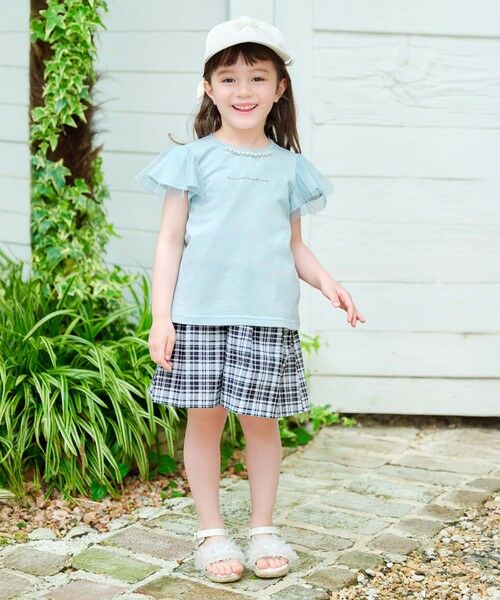 ANY / エニィ ショート・ハーフ・半端丈パンツ | チェック柄キュロット | 詳細1