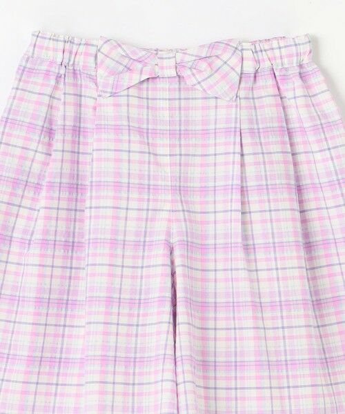 ANY / エニィ ショート・ハーフ・半端丈パンツ | チェック柄キュロット | 詳細12
