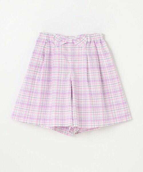 ANY / エニィ ショート・ハーフ・半端丈パンツ | チェック柄キュロット | 詳細10