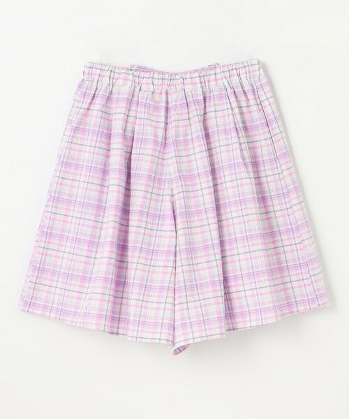 ANY / エニィ ショート・ハーフ・半端丈パンツ | チェック柄キュロット | 詳細11