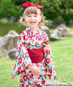 ふりふ　フルーツ柄　柄浴衣・帯セット 楽天市場】フルーツ柄 浴衣（素材（生地・毛糸）綿・コットン
