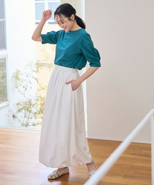 ANY / エニィ ミニ・ひざ丈スカート | 【撥水/ウエストゴム】バルーンスカート | 詳細11