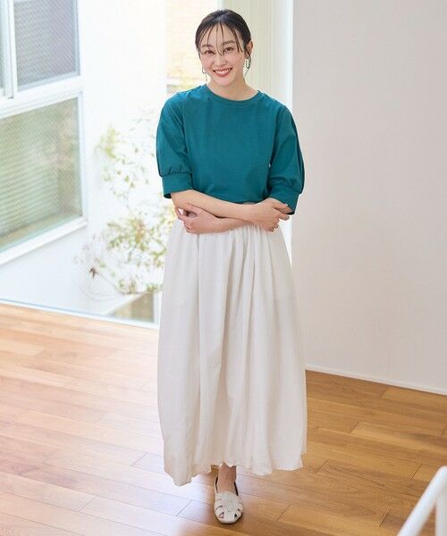 ANY / エニィ ミニ・ひざ丈スカート | 【撥水/ウエストゴム】バルーンスカート | 詳細12