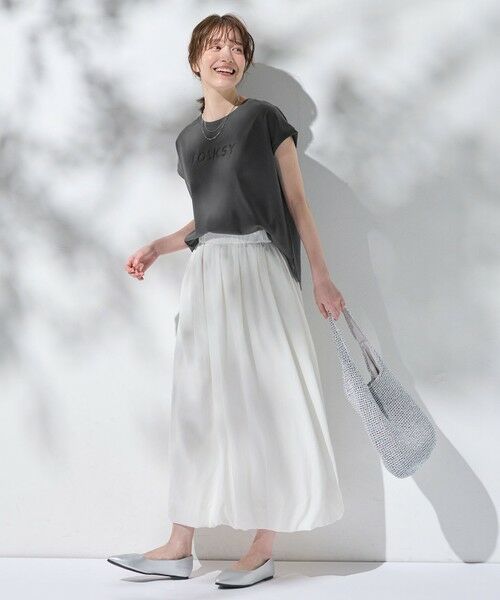 ANY / エニィ ミニ・ひざ丈スカート | 【撥水/ウエストゴム】バルーンスカート | 詳細17