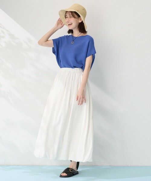 ANY / エニィ ミニ・ひざ丈スカート | 【撥水/ウエストゴム】バルーンスカート | 詳細19