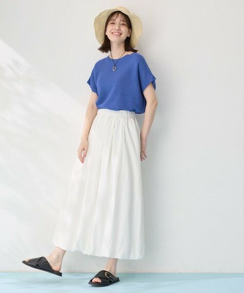 ANY / エニィ ミニ・ひざ丈スカート | 【撥水/ウエストゴム】バルーンスカート | 詳細20