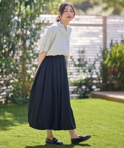 ANY / エニィ ミニ・ひざ丈スカート | 【ウエストゴム】バルーンスカート | 詳細20