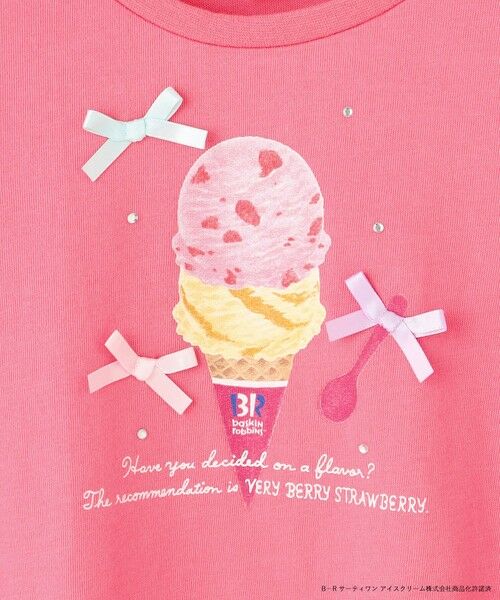 ANY / エニィ カットソー | 【any FAM×サーティワン アイスクリーム】うしろひらひらTシャツ | 詳細8