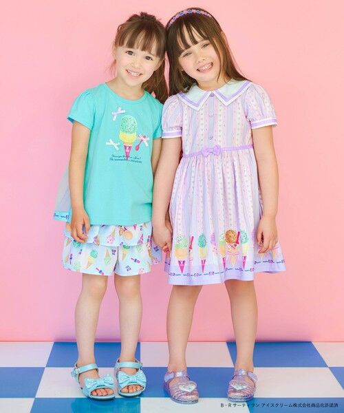 ANY / エニィ カットソー | 【any FAM×サーティワン アイスクリーム】うしろひらひらTシャツ | 詳細14