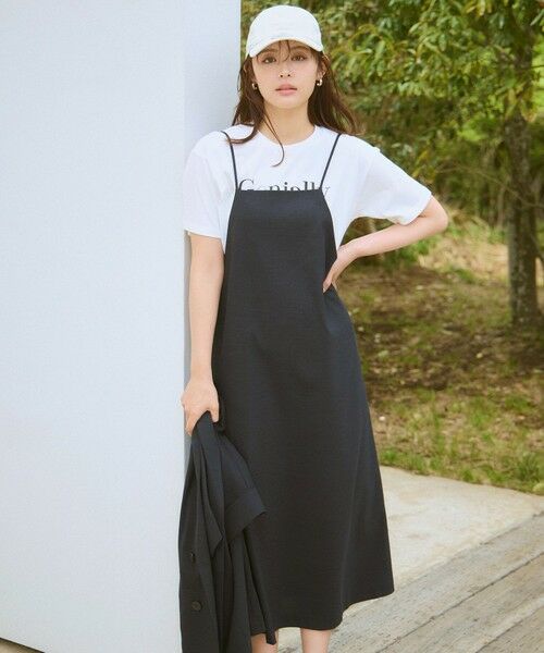 ANY / エニィ カットソー | 【洗濯機可/UVケア/接触冷感】半袖ロゴＴシャツ | 詳細9