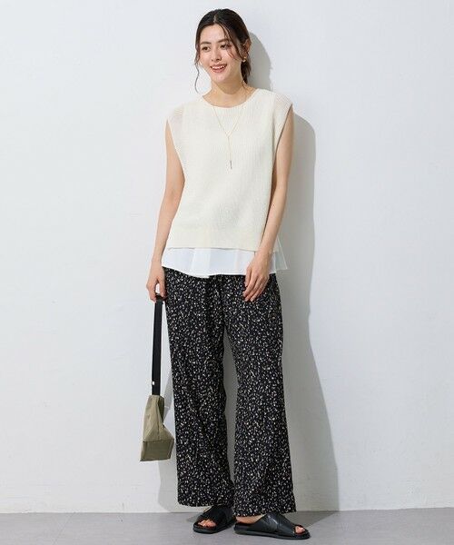 ANY / エニィ カットソー | タックヘムコンビインナー | 詳細3