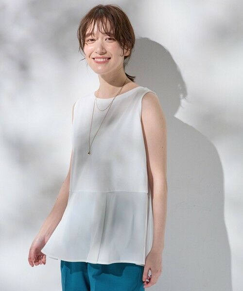 ANY / エニィ カットソー | タックヘムコンビインナー | 詳細1