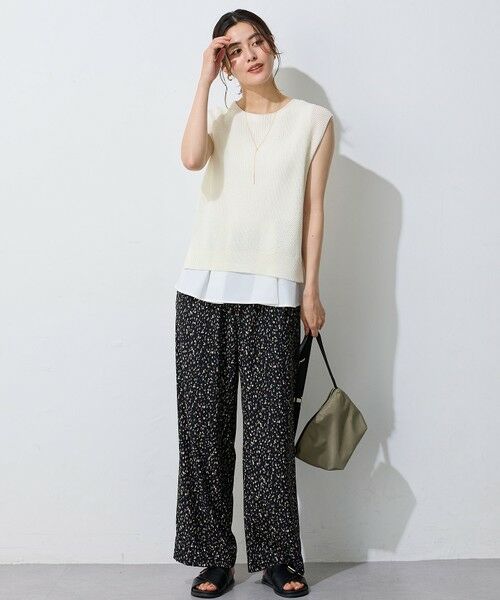 ANY / エニィ カットソー | タックヘムコンビインナー | 詳細2