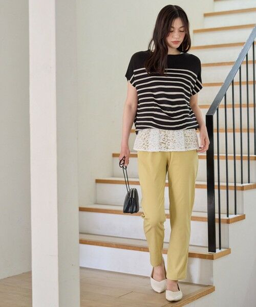 ANY / エニィ カットソー | タックヘムコンビインナー | 詳細10