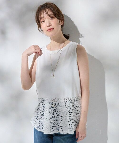 ANY / エニィ カットソー | タックヘムコンビインナー | 詳細11