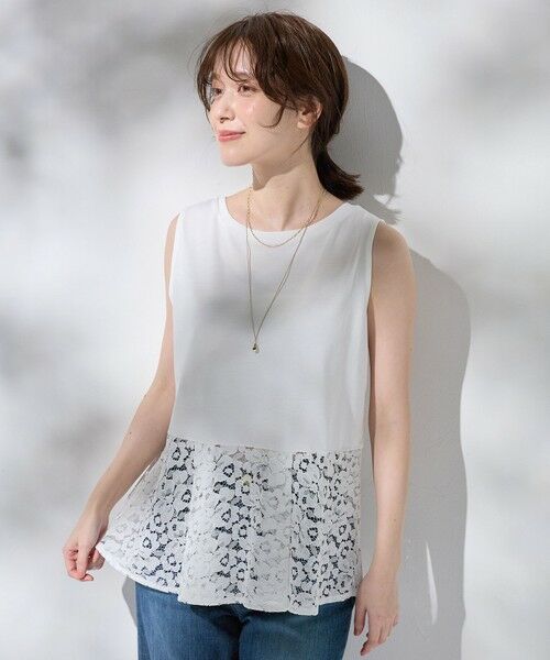 ANY / エニィ カットソー | タックヘムコンビインナー | 詳細12