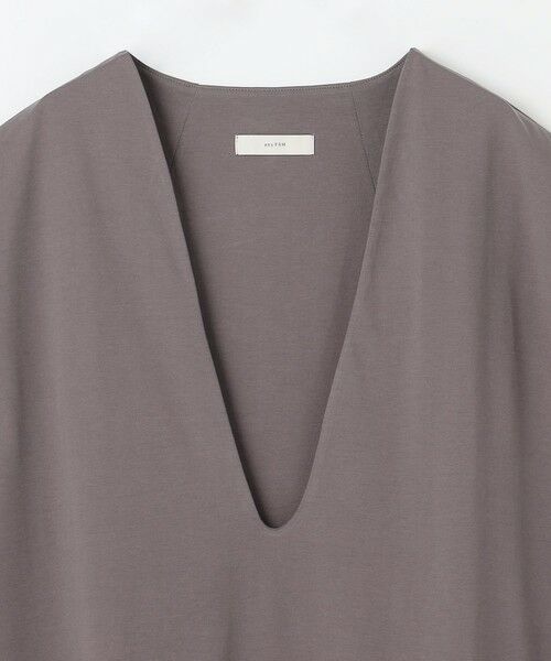 ANY / エニィ カットソー | 【洗濯機可/接触冷感/UVカット】Ｖネックチュニック | 詳細14