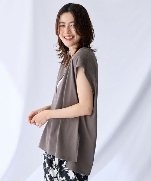 ANY / エニィ カットソー | Ｖネックチュニック | 詳細6