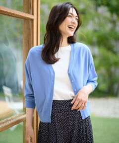 ANY / エニィ カーディガン・ボレロ | 【接触冷感/UVカット/抗菌防臭/手洗い可/アンチピリング】ファンクションカーディガン