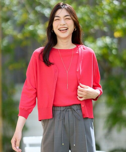 ANY / エニィ カーディガン・ボレロ | 【接触冷感/UVカット/抗菌防臭/手洗い可/アンチピリング】ファンクションカーディガン | 詳細6